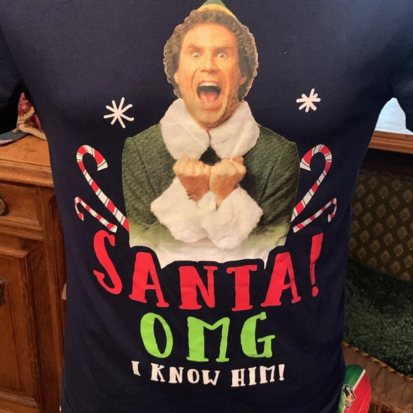 Elf Son of a Nutcracker Christmas Pajama set NEW - Picture 2 of 5